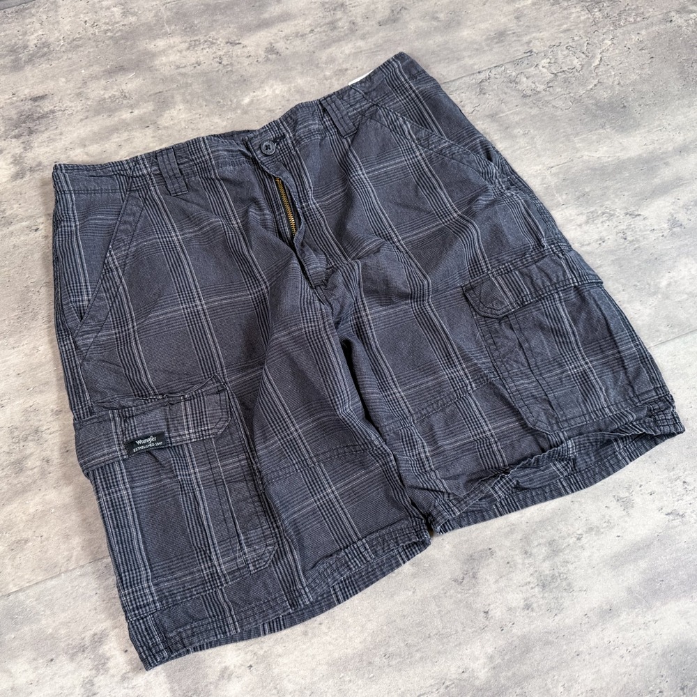 Vintage VTG Y2K 2000's 00's Wrangler Plaid Stripped Checkered Short's